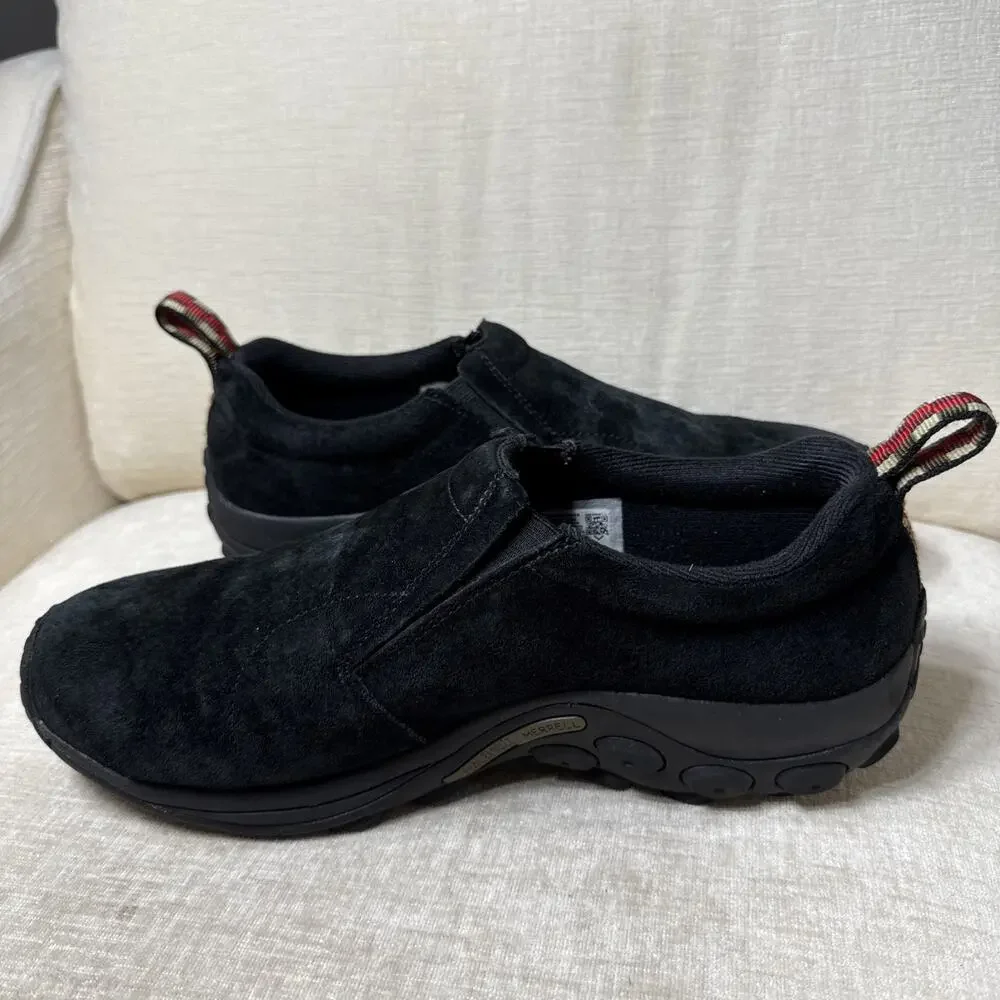 Men’s MERRELL Jungle Moc Slip On Shoes Black U.S Size 11 W Gorpcore Hiking
